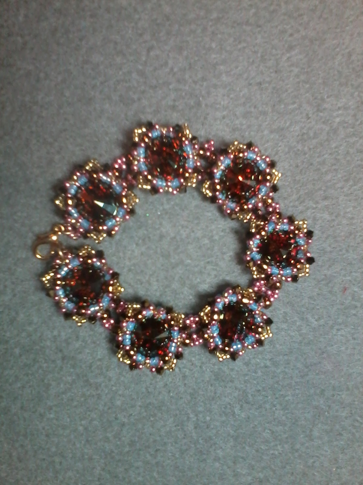 Swarovski 6mm Crystal Copper Bicones